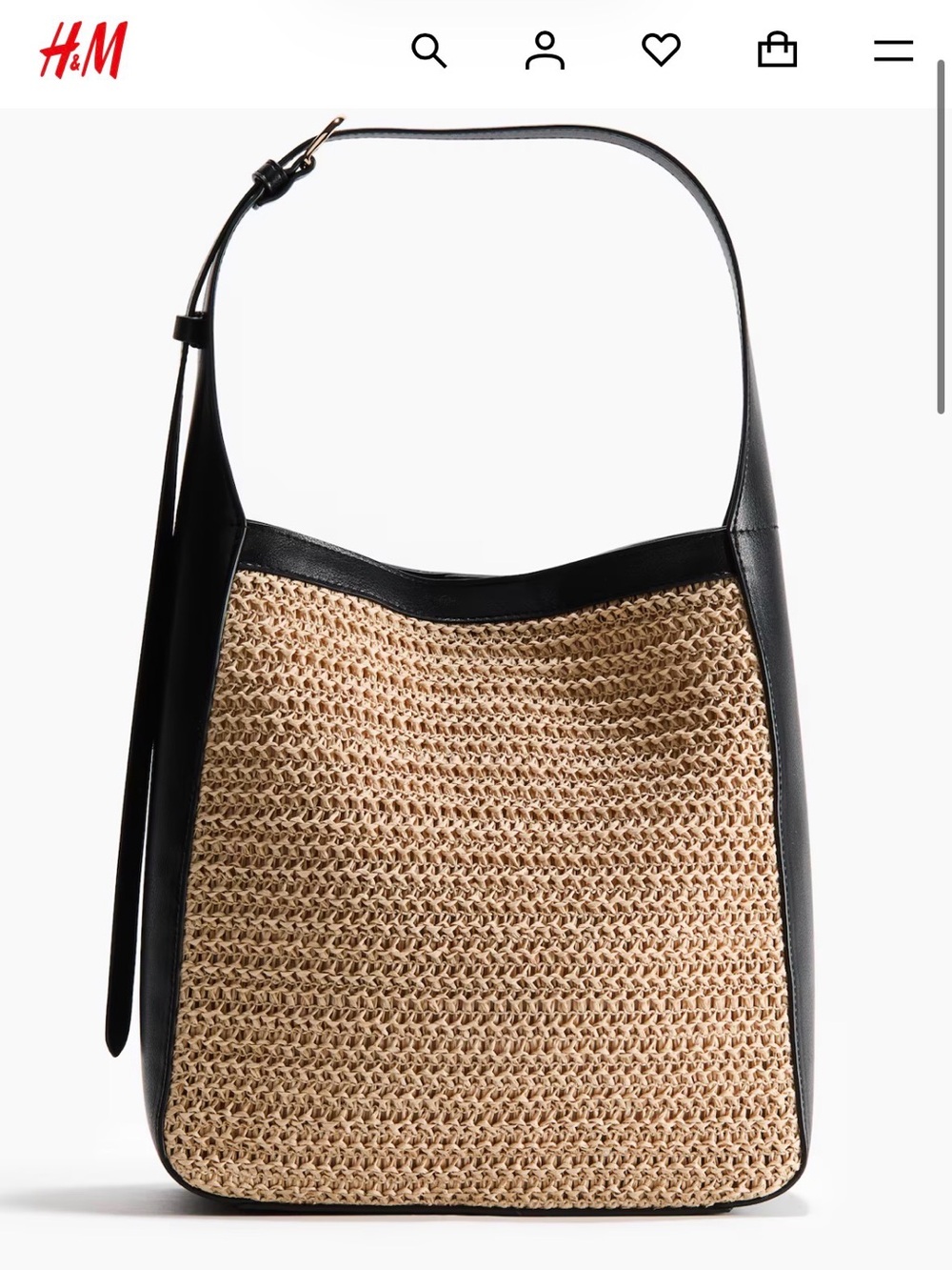 H&M  Woven Shoulder Bag